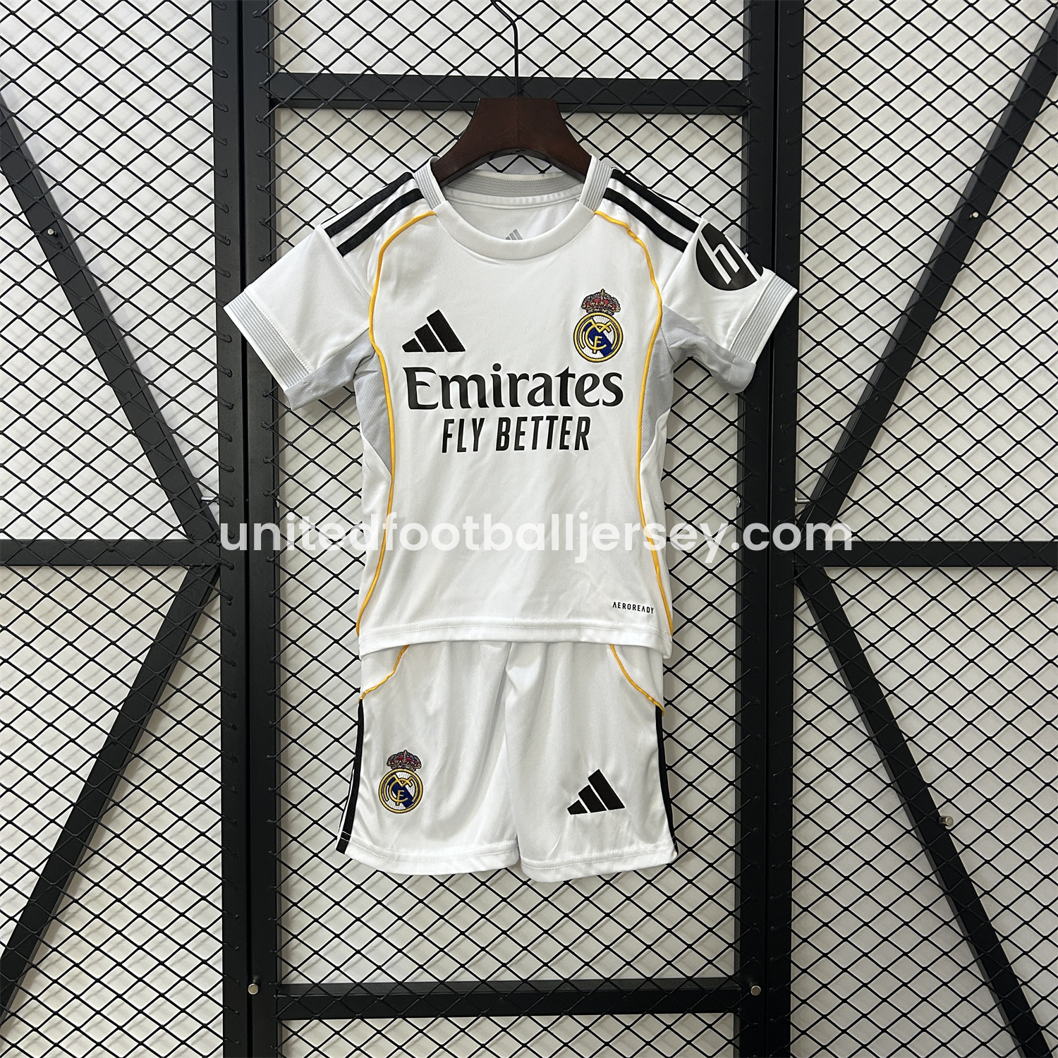 Real Madrid 25-26 Home Kids Kit (Leaked Version)