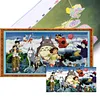 My Neighbor Totoro-11CT Stamped Cross Stitch 75*40cm(Big Size) tapestrymarket