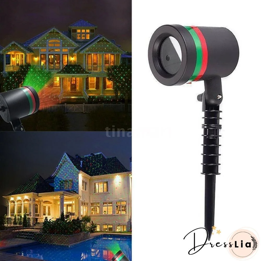 Outdoor Dynamic Sky Starry Sky Projection Light Waterproof Landscape Light Lawn Stage Effect Light Christmas Decoration Light Halloween Decoration Light
