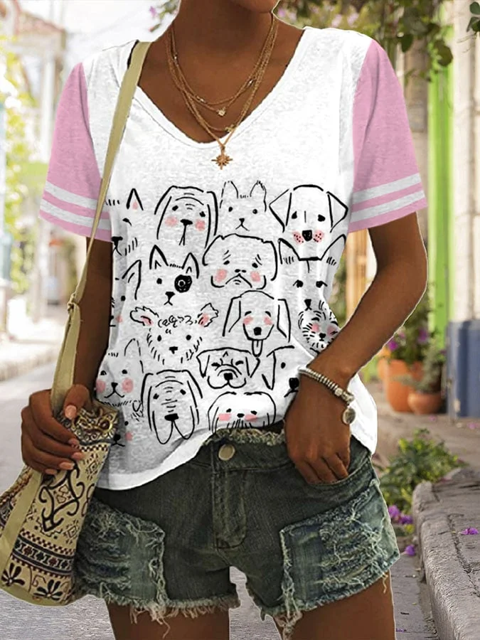 Women's Animal Print Print Casual T-Shirt