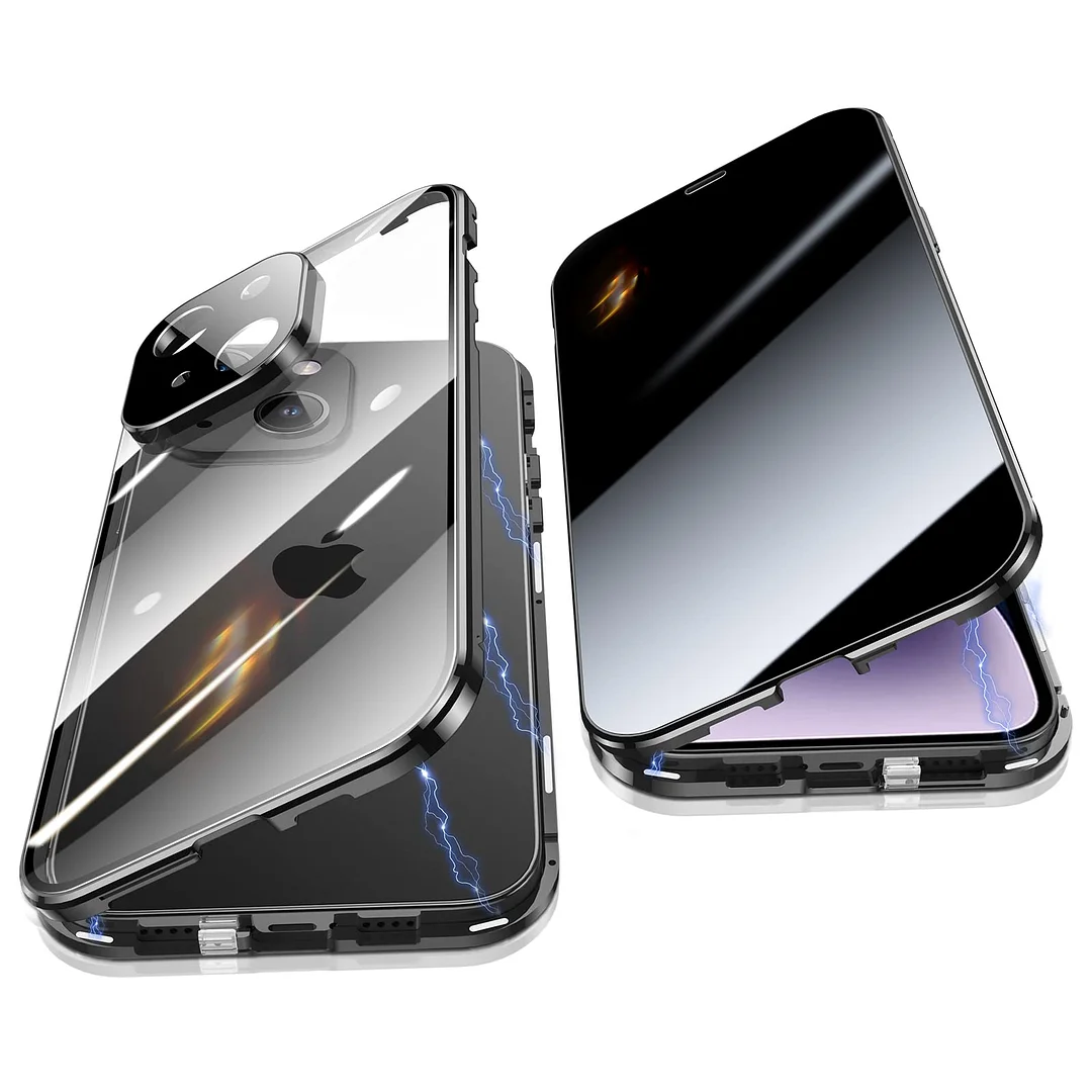 iPhone Privacy Double-sided Glass Phone Case