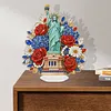 Landscape DIY Diamond Painting Acrylic Ornament Special Shaped Diamond Art Craft Kit for Home Decor