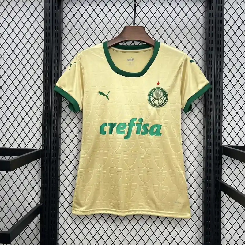 24/25 Women Palmeiras Soccer Jersey Second Away