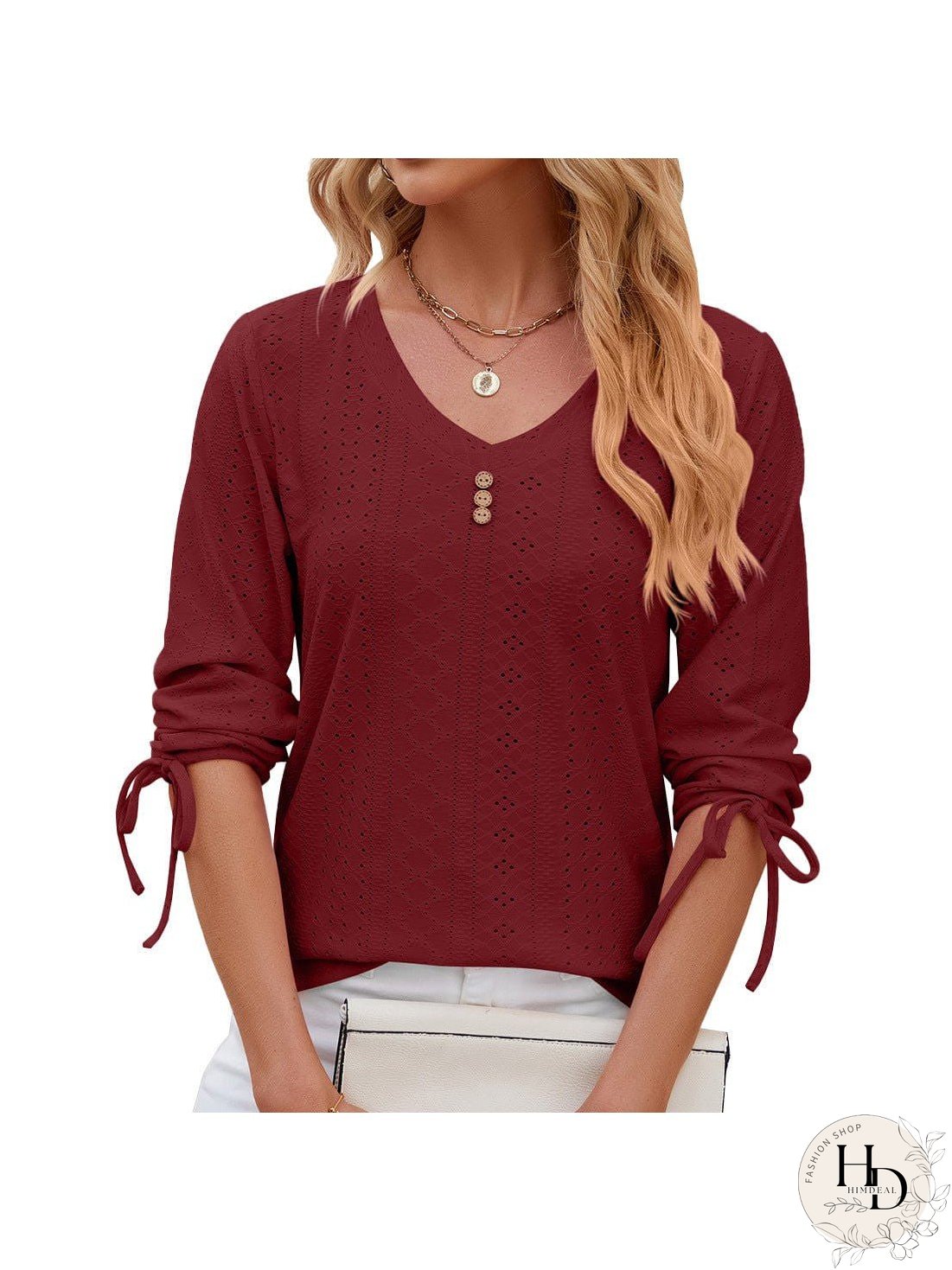 Versatile Knit Mock Neck T-Shirt