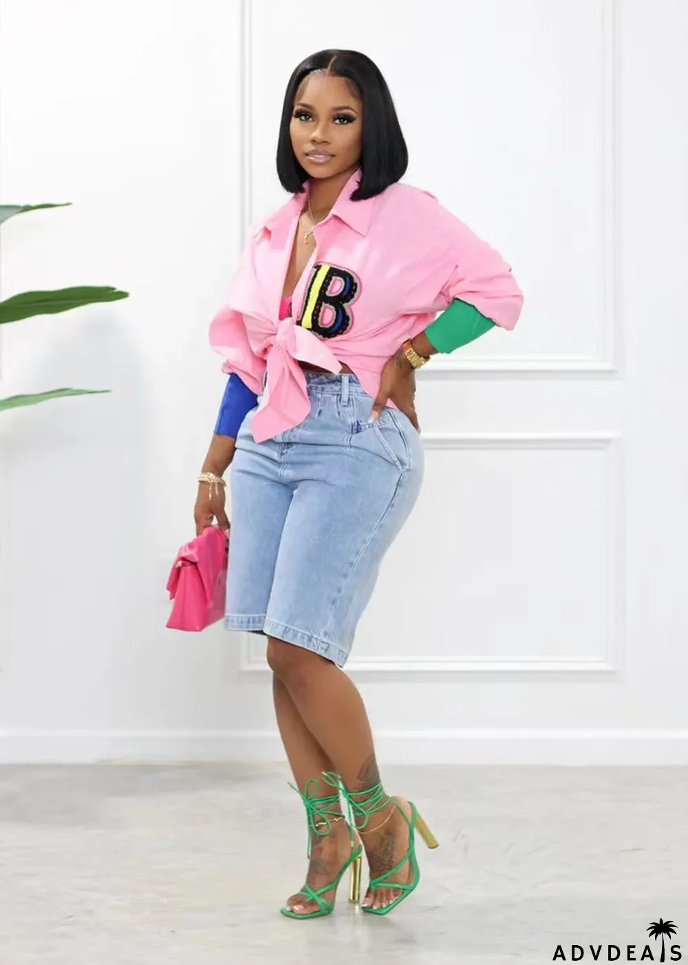 Casual Irregular Long Sleeve Shirt