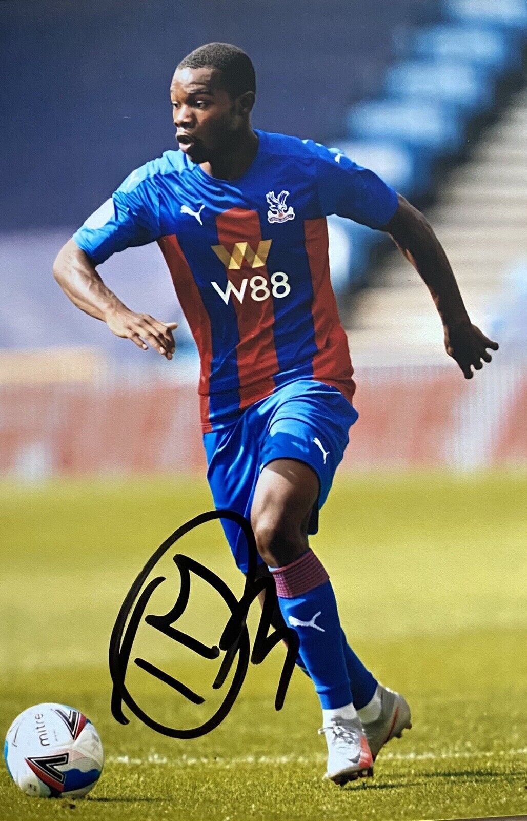 Tyrick Mitchell Genuine Hand Signed Crystal Palace 6X4 Photo Poster painting 3