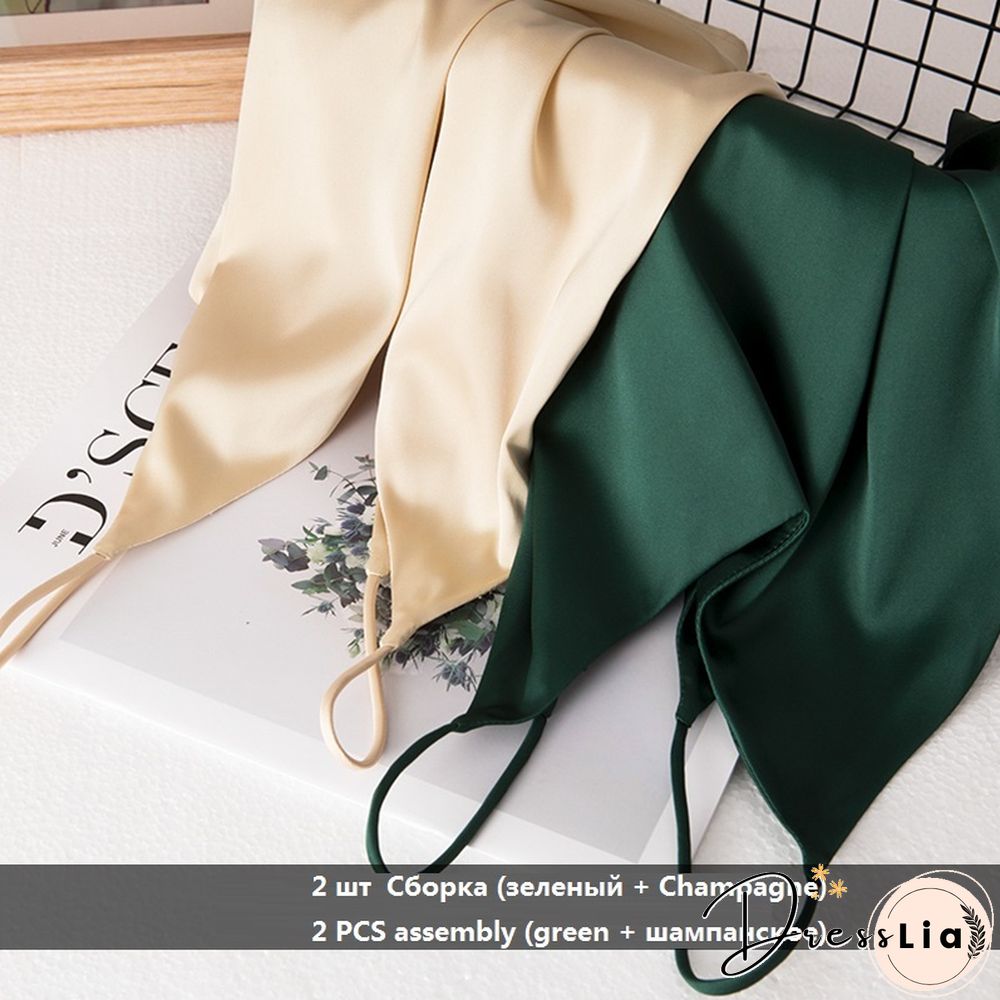 Summer Crop Top Women Camis Silk Satin Tank Top Women Camisole Sleeveless Vest Roupas Femin Cropped Croo Top Binder Trans