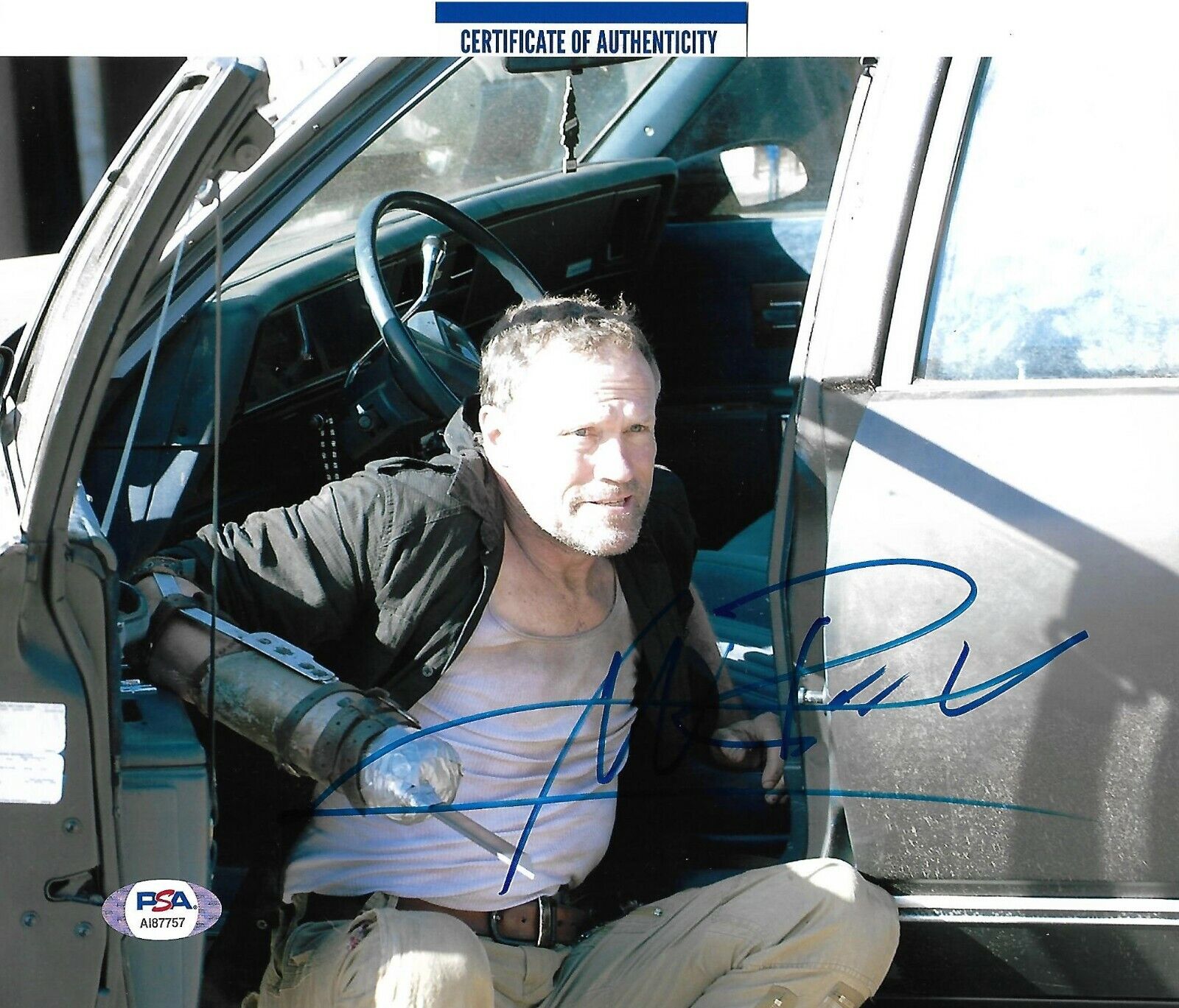 MICAHEL ROOKER signed autographed THE WALKING DEAD 8X10 Photo Poster painting COA PSA AI87757