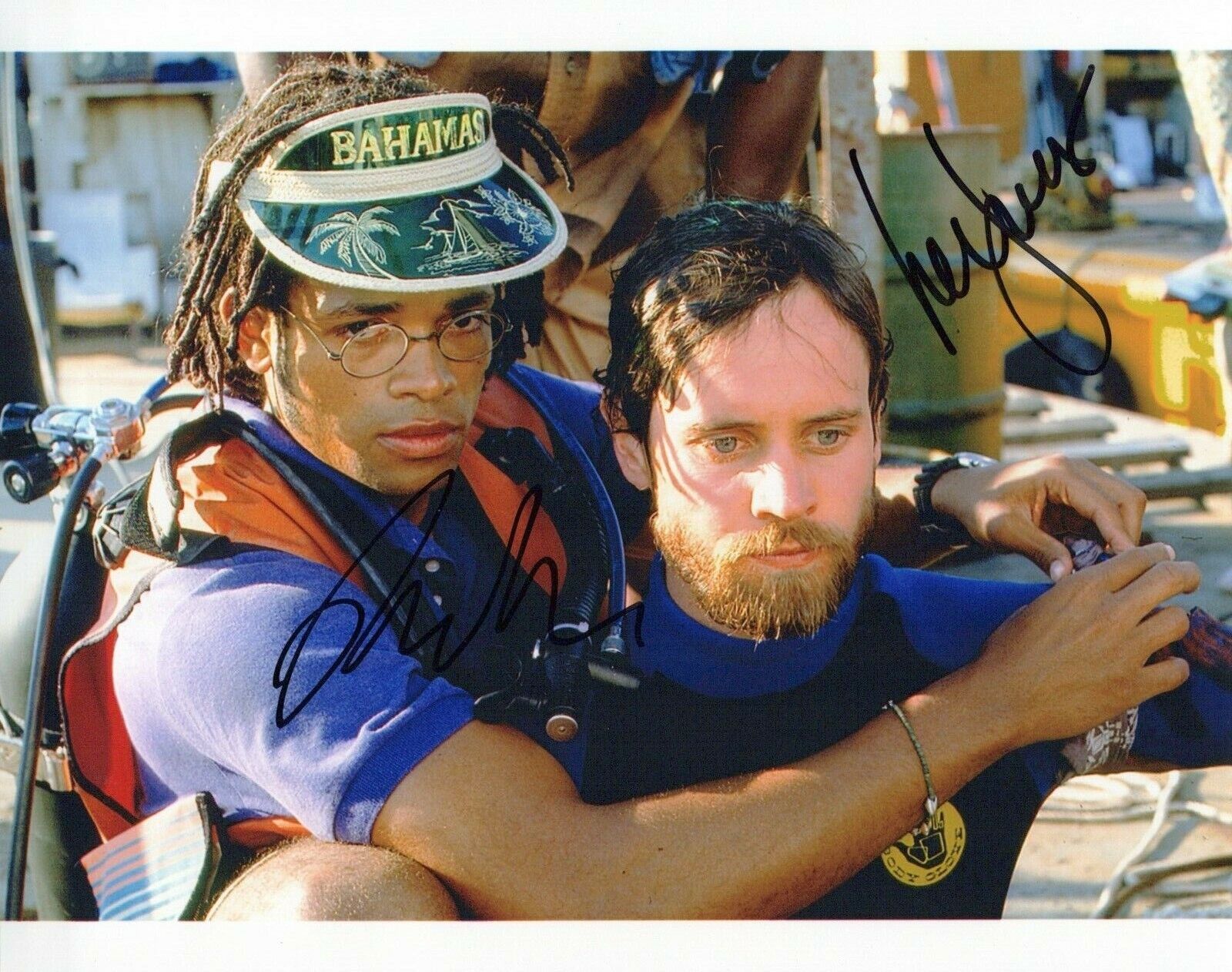 Jaws The Revenge autographed Photo Poster painting signed 8x10 #2 Lance Guest Mario Van Peebles