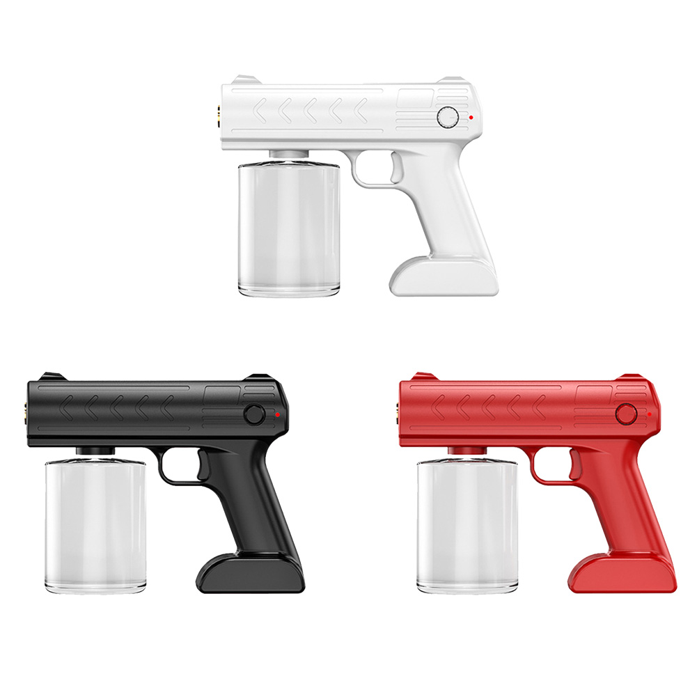 

500mL Blue Light Wireless Nano Steam Atomizer Disinfection Water Spray Guns, Red, 501 Original