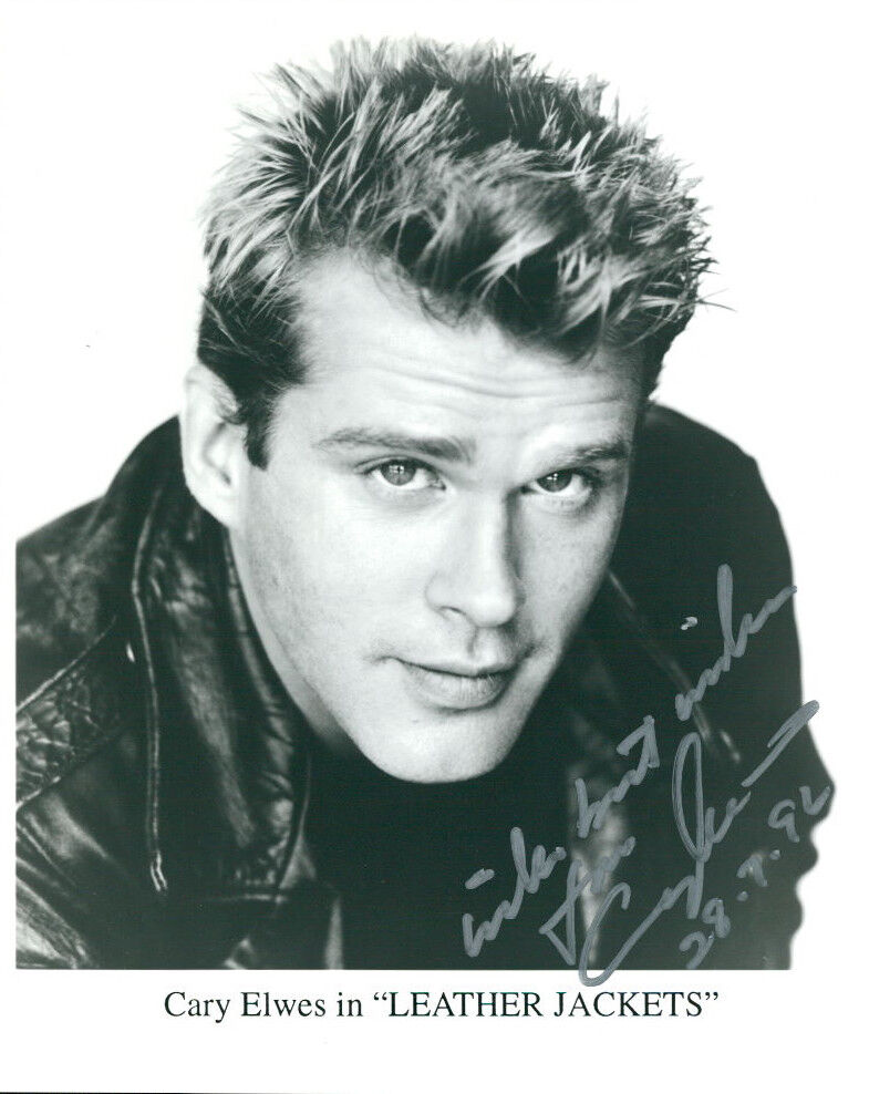 Cary Elwes (Leather Jackets) signed 8x10 Photo Poster painting COA