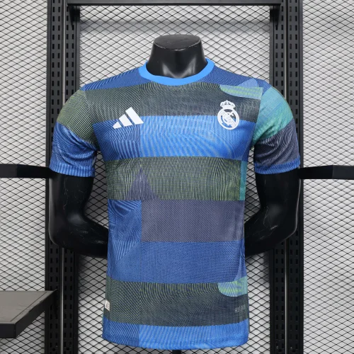 2025/2026 Player Version Real Madrid Pre-race suit Football Shirt 1:1 Thai Quality