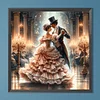 Retro Dance Partner - Diamond Painting - Full Round Drill (Canvas|40*40cm)