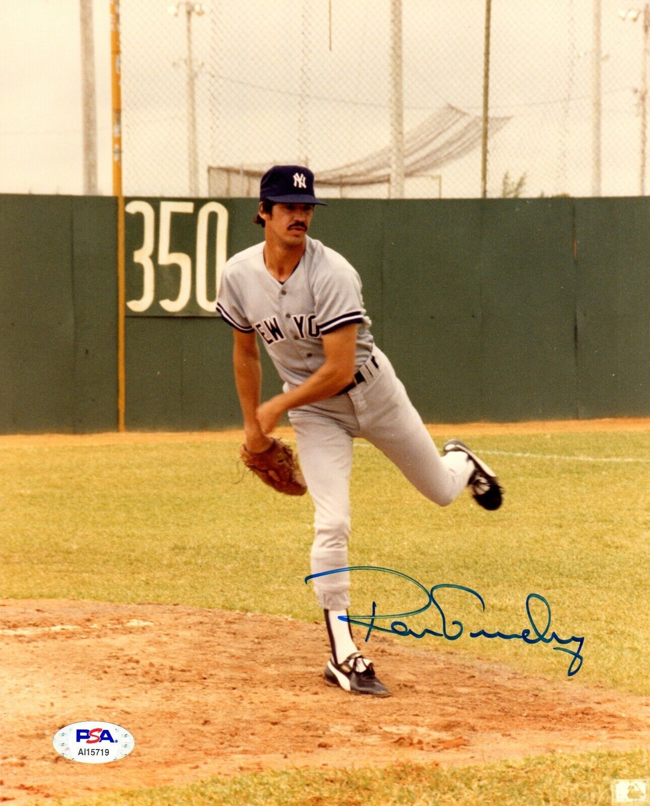 Ron Guidry autographed signed MLB New York Yankees 8x10 Photo Poster painting PSA COA