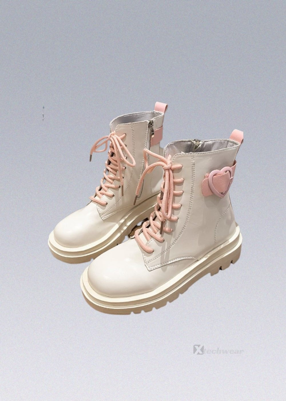Pink Love Boots Techwear - X techwear-x