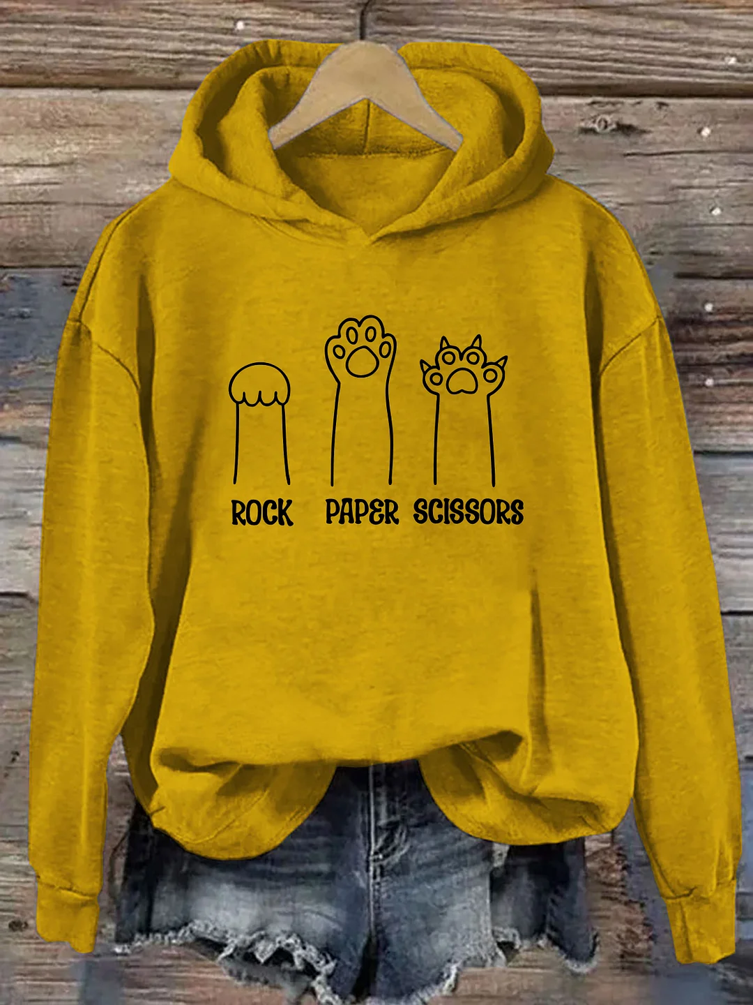 Rock Paper Scissors Hoodie
