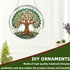Kit d&rsquo;ornement solaire &agrave; losange arbre de vie 7,87x7,87 pouces