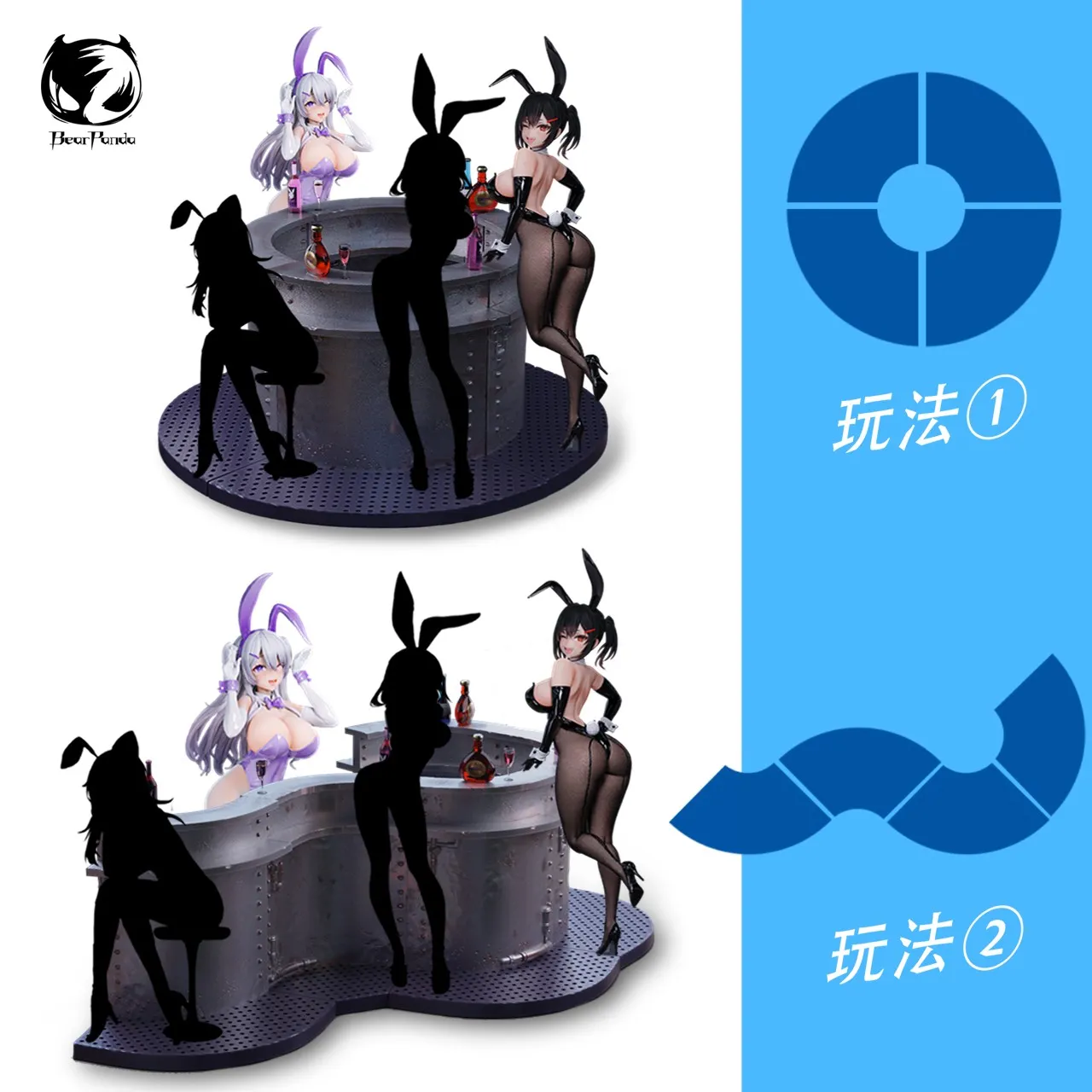 BearPanda 1/6 バニー美少女：Xia 280mm フィギュア 完成品 【公式通販】