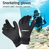 5mm Five Finger Dive Gloves Anti Slip Water Gloves for Diving Snorkeling Surfing