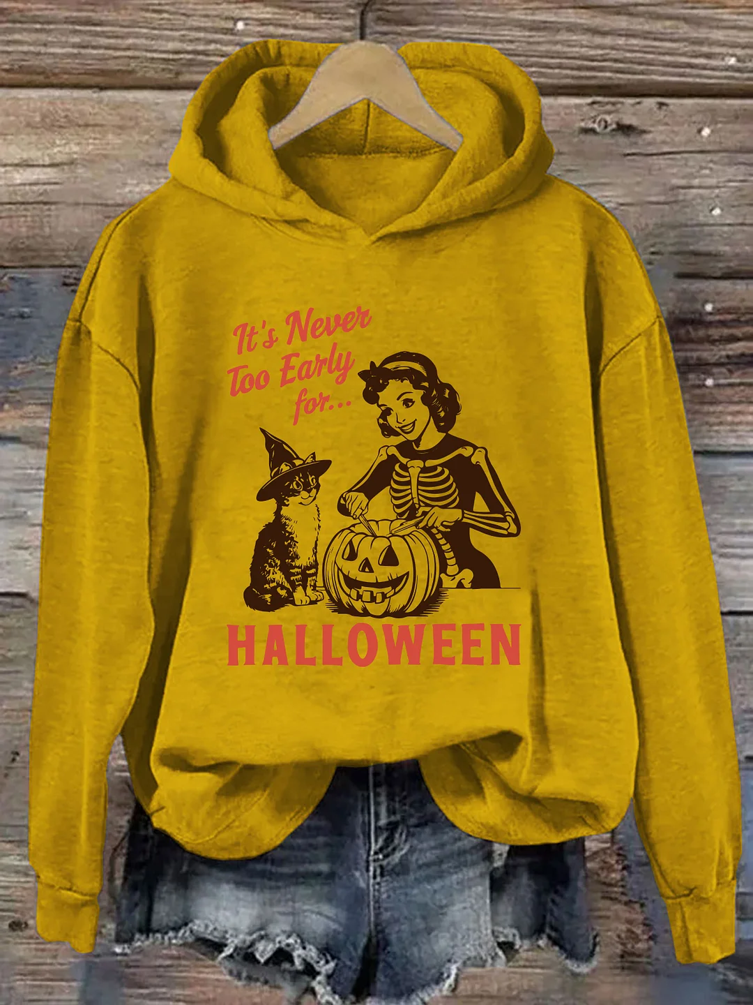 It's Never Too Early For Halloween Hoodie