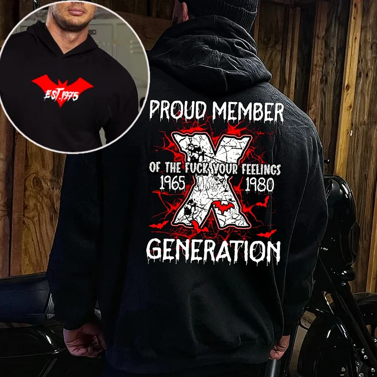 Halloween Generation X New Version Two Side Printing T-shirt/Crewneck/Hoodie