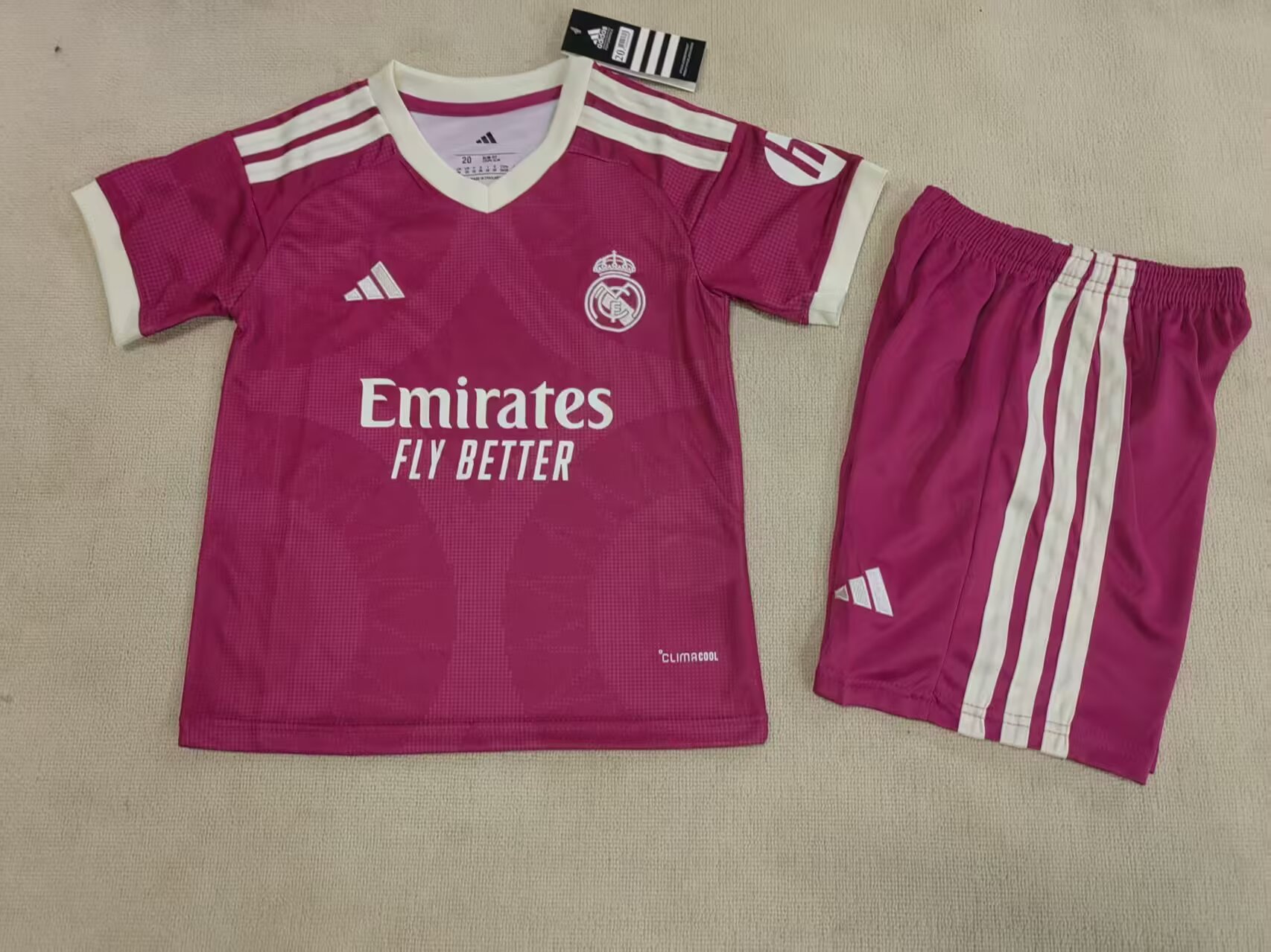 26/27 Real Madrid Third Away Kids Kit Football Shirt Thai Quality
