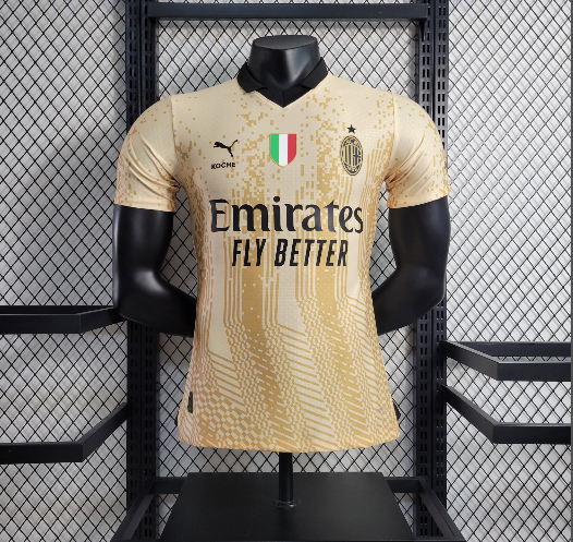 2023/2024 AC Milan Away Player Version Men's Football T-Shirt 1:1