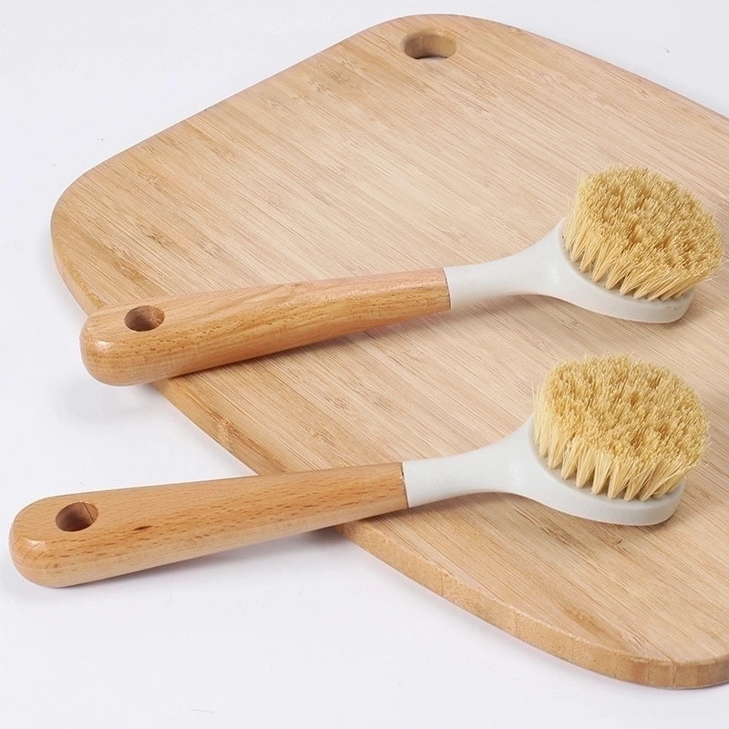 Classic Style Solid Color Wood Brush 1 Piece