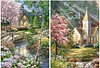 2Pack Landscape-Full Round Diamond Painting(40x60cm)