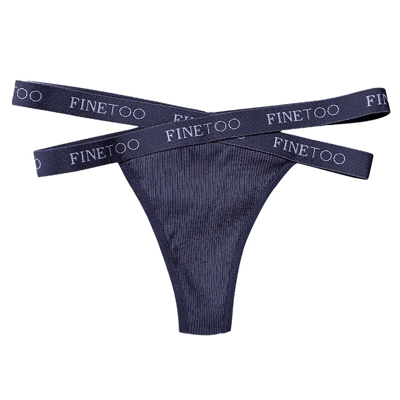 Billionm G-string Cotton Panties Low-Waist Women's Underwear Sexy Lingerie Cross Belt Briefs Female Underpants Girls Thong Panties