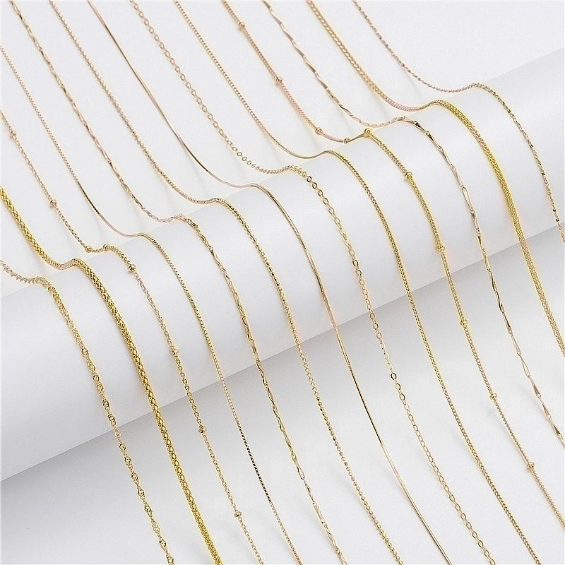 925 Sterling Silver Plating Necklace Necklace