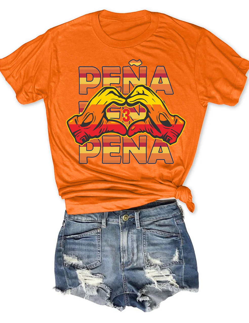 Love Pena Houston Baseball T-Shirt