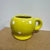 Cute Ceramic Vase Fridge Magnets Refrigerator Stickers for Fridge (6Pcs)