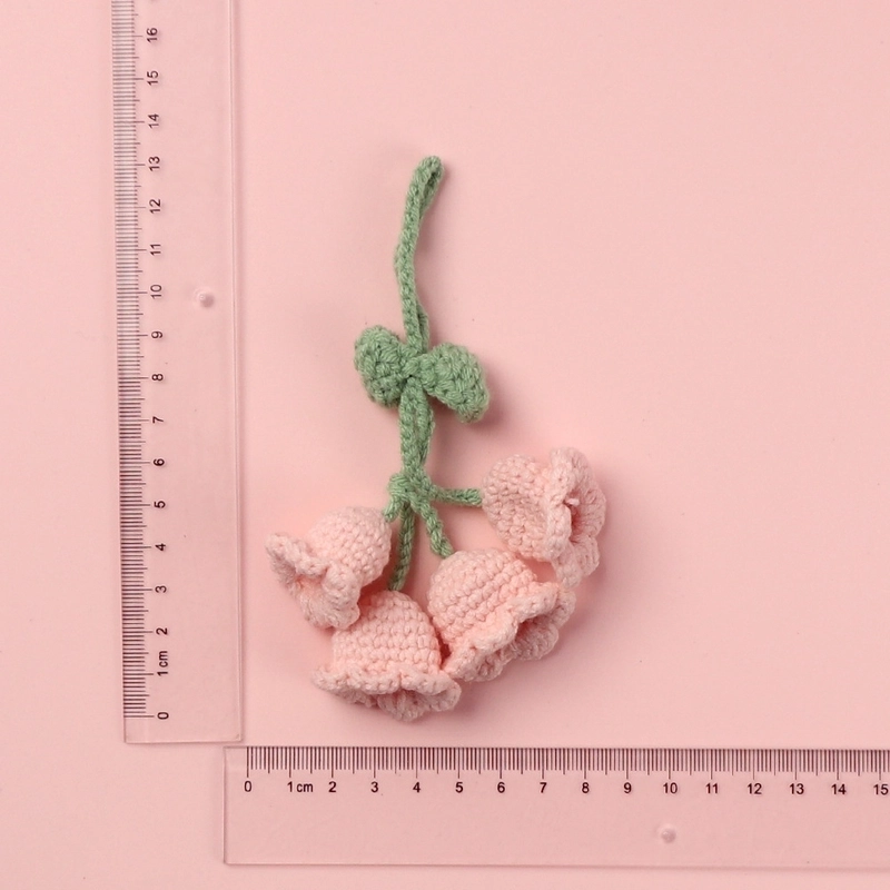 2 Pieces Cute Sunflower Santa Claus Yarn Women’s Bag Pendant Keychain