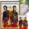 Supernatural-11CT Stamped Cross Stitch 40*60cm tapestrymarket