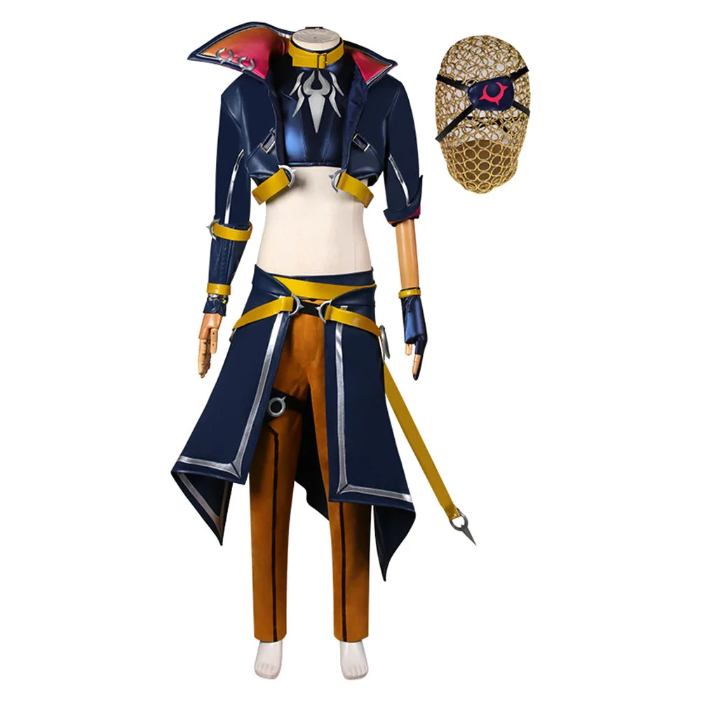 Game League Of Legends Heartsteel LoL Shieda Kayn/The Shadow Reaper Outfits Cosplay Costume