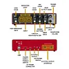 MD22 Audio Sound Card 48V Phantom Power USB Audio Interface for Guitar Recording