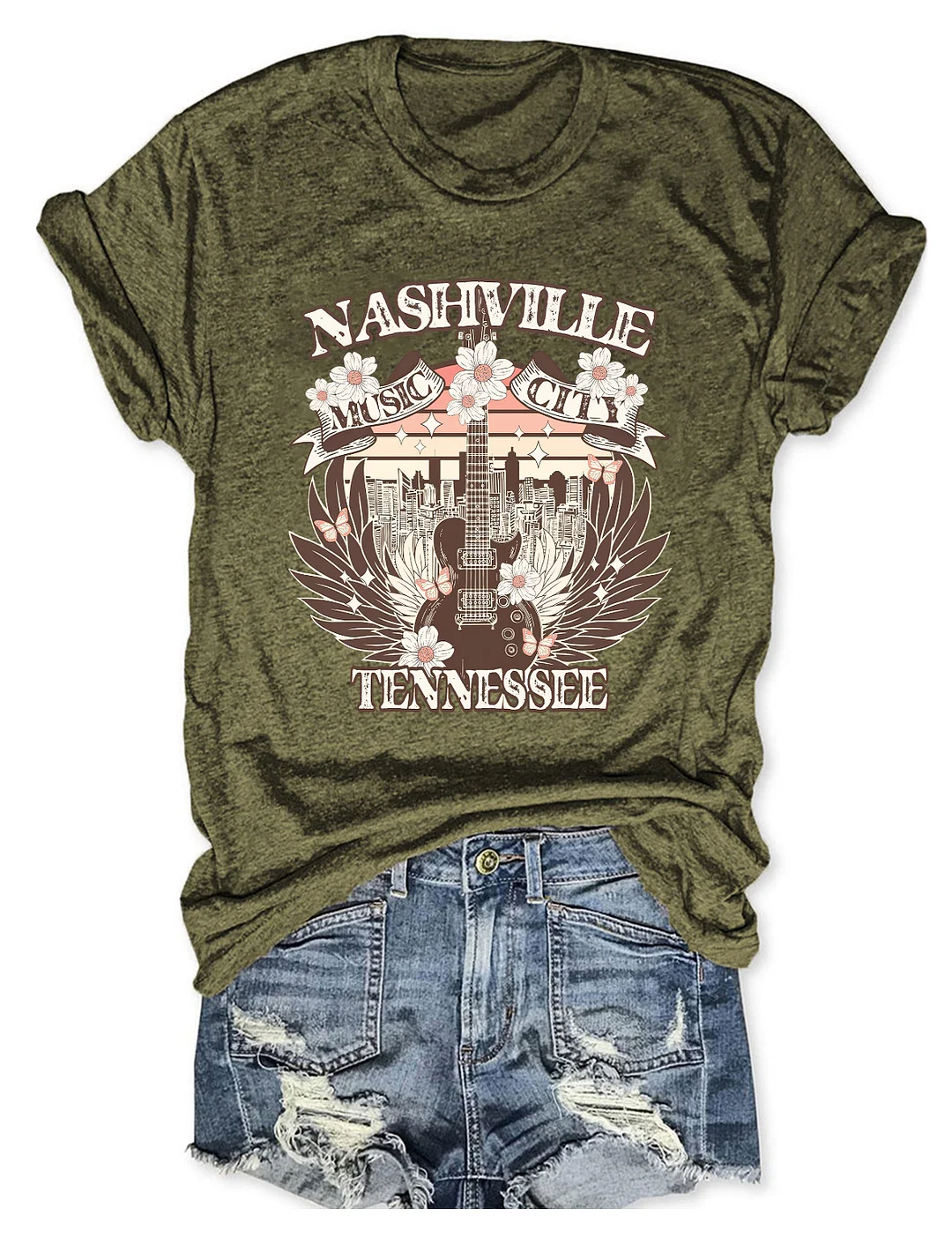 Nashville Music City T-shirt