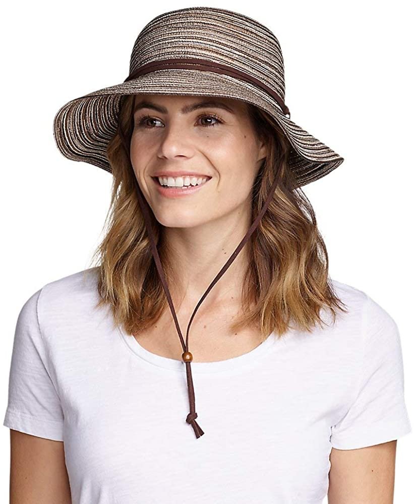 Women's Packable Straw Hat - Wide Brim