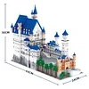 Block model of the world famous building Swan Lake Castle (11810 pieces/ 8233 pieces)