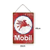 Mobil - Wooden Signs(12*16Inch)