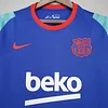 2021/2022 Barcelona Jersey Training Wear Blue And Green love fball