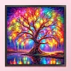 Tree - 14CT Counted Cross Stitch - 40*40cm - Natural