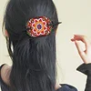 5Pcs pu mandala motif cheveux b&acirc;tons-bricolage accessoires de mode