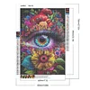 (50*70cm)Eye of the Flower - Full Round Drill Diamond Painting