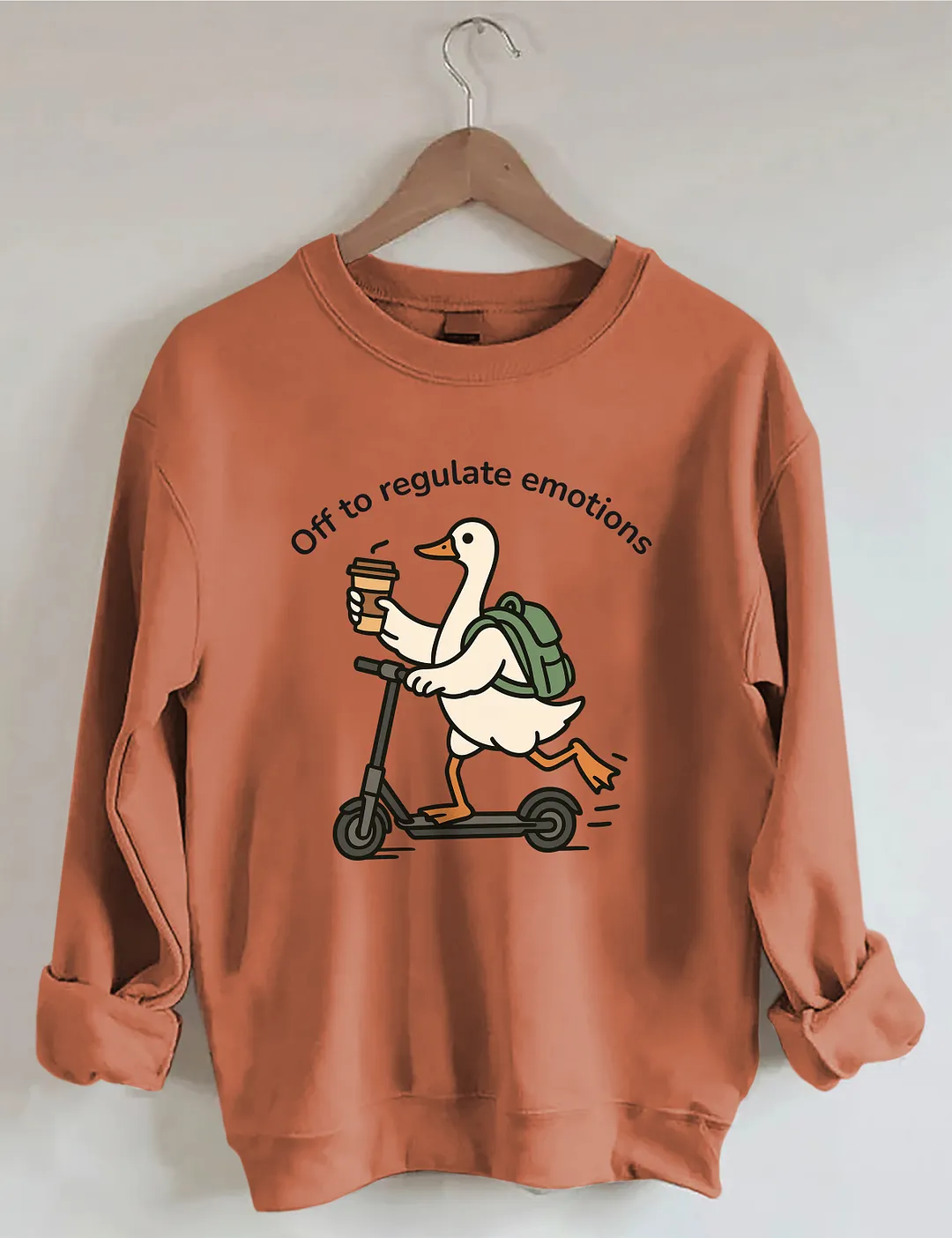 Off To Regulate Emotions Sweatshirt