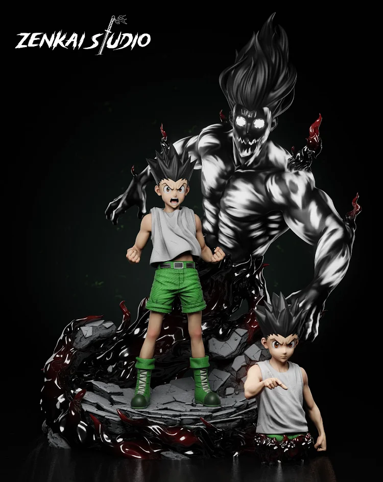 Zenkai Studio - HUNTER×HUNTER Gon Freecss 1/6 & 1/4  &1/1 Bust Statue(GK)-