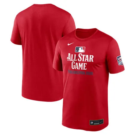 Men's 2026 MLB All-Star Game Nike Red Authentic Collection USA 250 Legend Dri-FIT T-Shirt