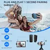 Live Game Microphone 2 in 1 Lavalier Radio Microphone Clip-on for Live Selling