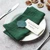 42 x 42cm Gentle Wedding Event Resturant Raw Edge Napkins